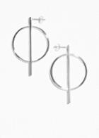 Other Stories Geometric Shapes Earrings - Silver