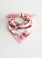Other Stories Printed Square Scarf - Pink