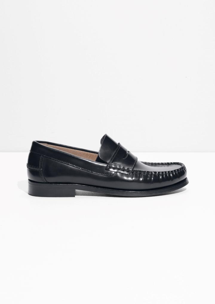 Other Stories Leather Penny Loafer