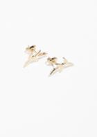 Other Stories Olive Branch Charm Studs - Gold