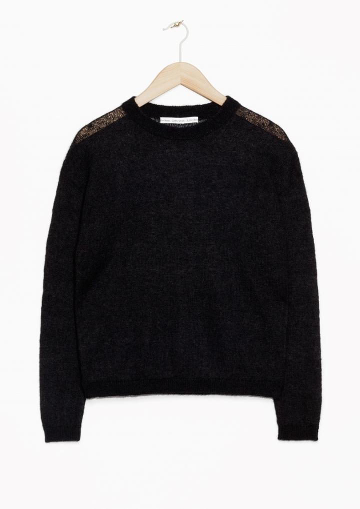 Other Stories Mohair Knit Sweater
