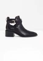 Other Stories Cut Out Ankle Boot