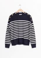 Other Stories Stripe Knit Sweater