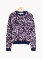 Other Stories Merino Wool Jacquard Sweater