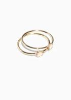 Other Stories Stacked Star Ring - Gold