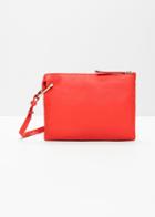 Other Stories Small D-ring Crossbody Bag - Red