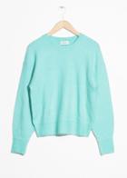 Other Stories Crewneck Sweater - Turquoise