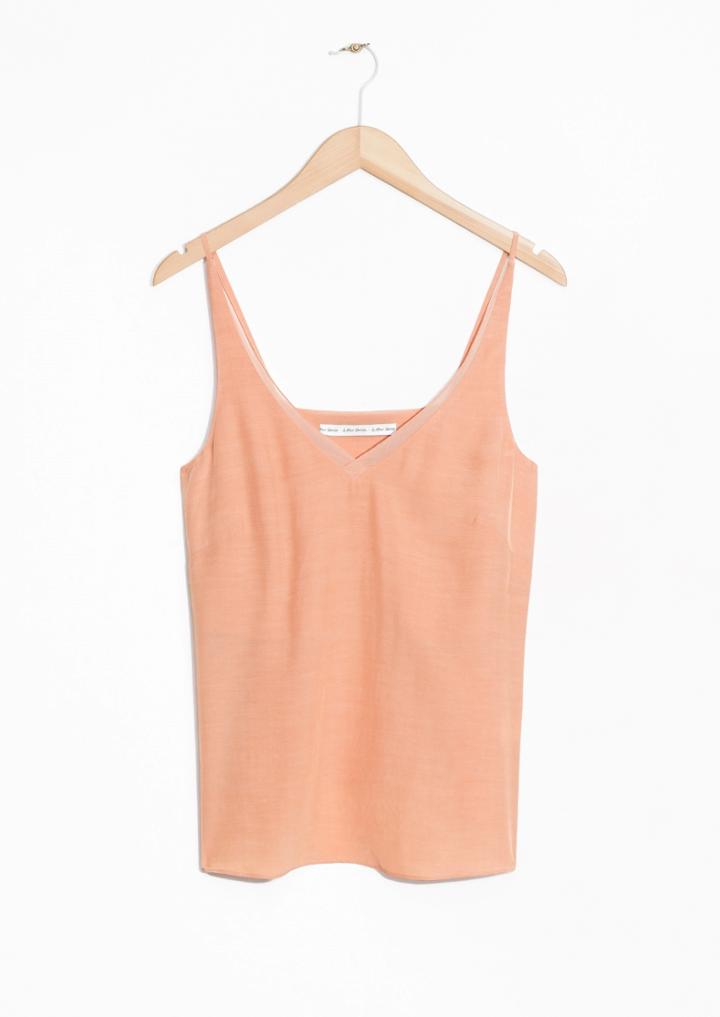 Other Stories Mesh Panel Tank Top