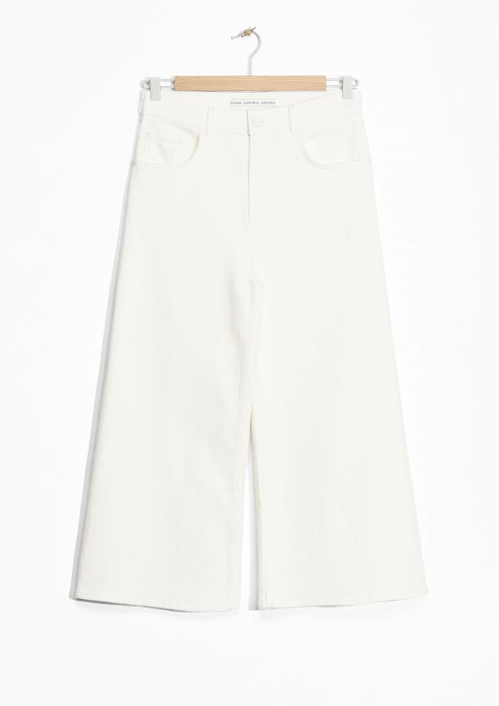Other Stories Demin Culottes