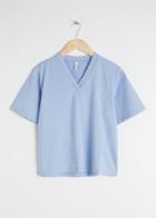 Other Stories V-neck T-shirt - Blue