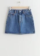 Other Stories 5-pocket Denim Skirt - Blue