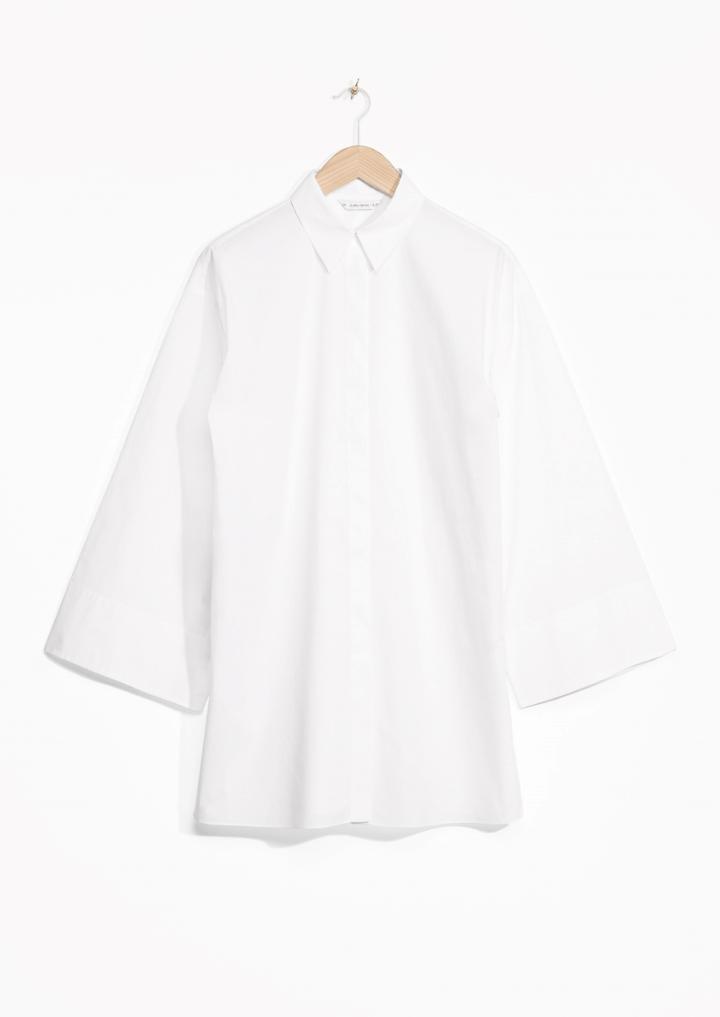 Other Stories Wide Sleeve Blouse