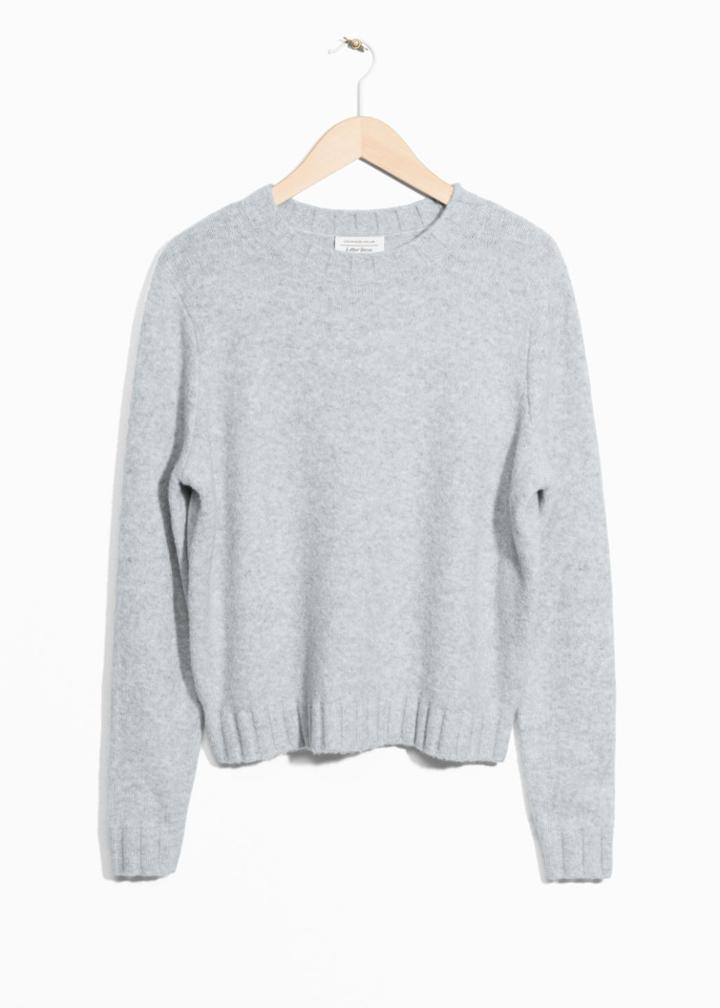 Other Stories Crewneck Sweater - Grey