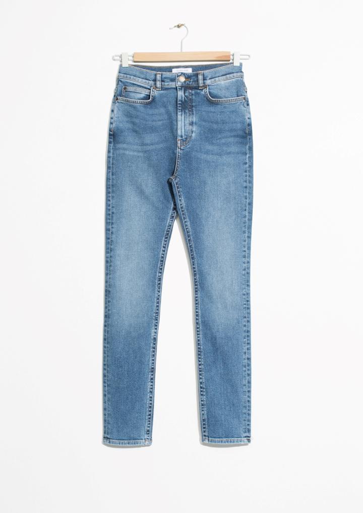 Other Stories Cropped High-rise Jeans