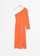 Other Stories One Shoulder Dress - Orange