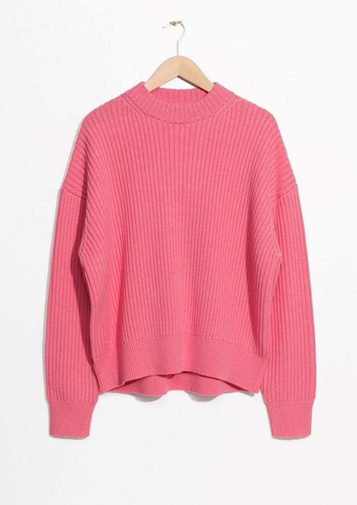 Other Stories Oversized Staright Sweater