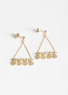 Other Stories Droplet Hanging Earrings - Gold