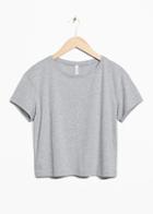 Other Stories Cotton Top - Grey