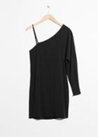 Other Stories One Sleeve Dress - Black