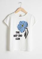 Other Stories The Deep End Club T-shirt - Blue