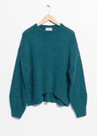 Other Stories Oversized Sweater - Turquoise