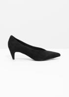 Other Stories Pointy Toe Pumps - Black