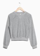 Other Stories Organic Cotton Sweatshirt - Grey