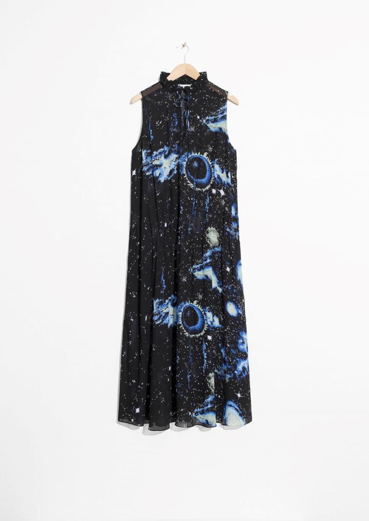 Other Stories Galaxy Print Dress