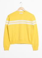 Other Stories Duo Stripe Pullover - Yellow