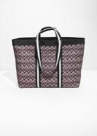 Other Stories Jacquard Tote Bag - Pink