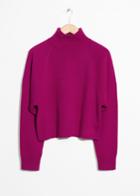 Other Stories Raglan Sleeve Sweater - Pink