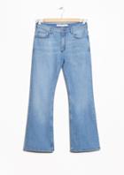 Other Stories Cropped Denim Trousers