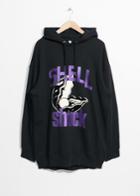Other Stories Pearl Oyster Hoodie - Black