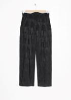 Other Stories High Waisted Satin Trousers