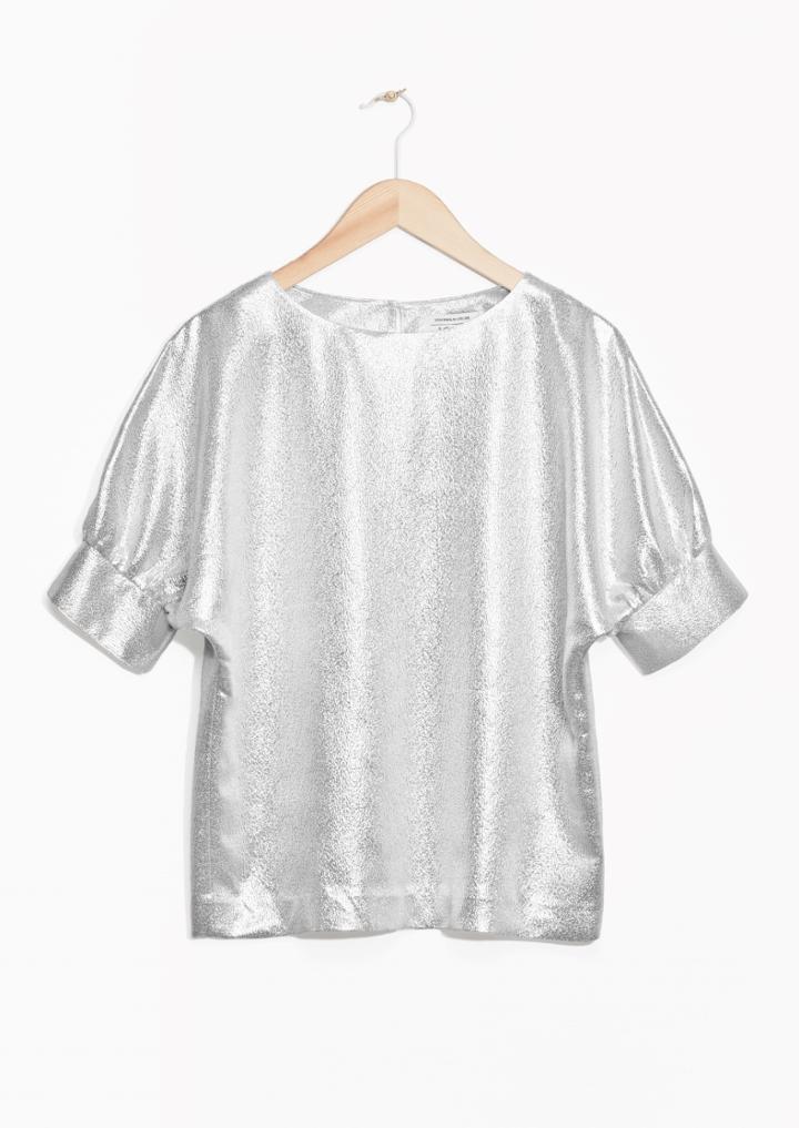 Other Stories Silver Blouse
