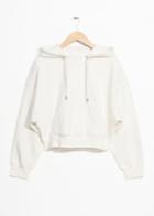 Other Stories Patch Pocket Hoodie - White