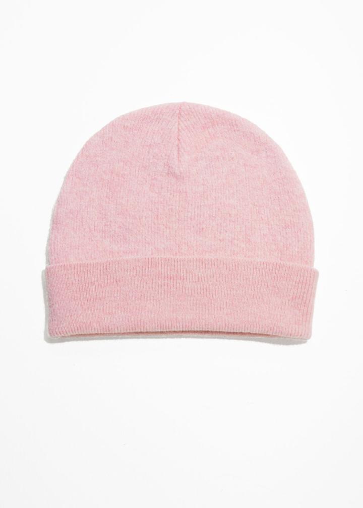 Other Stories Wool Beanie - Pink