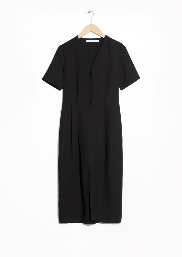 Other Stories Pleated Dress