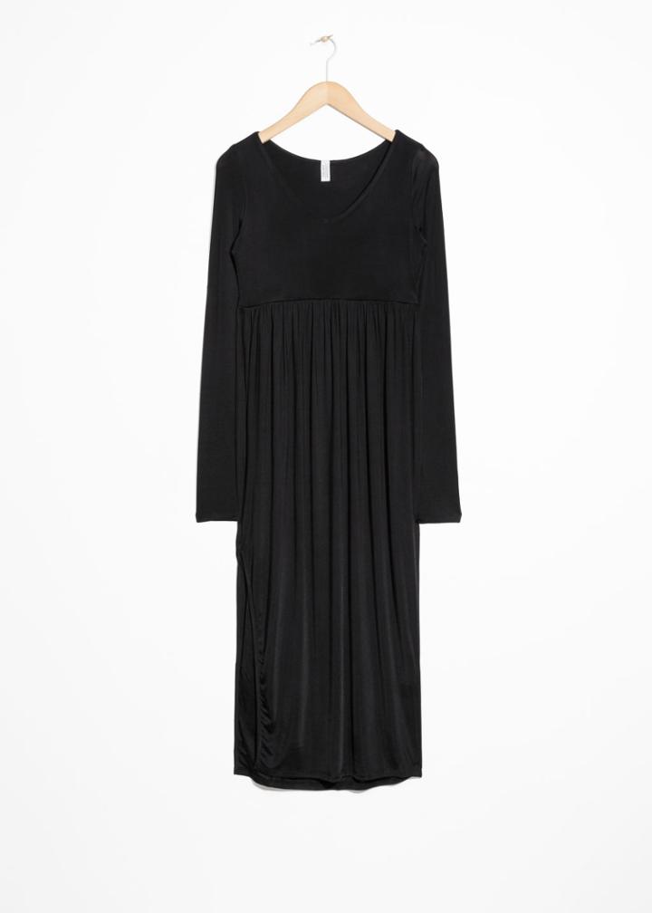Other Stories Midi Dress - Black