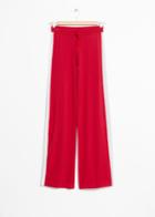 Other Stories White Side Panel Trousers - Red