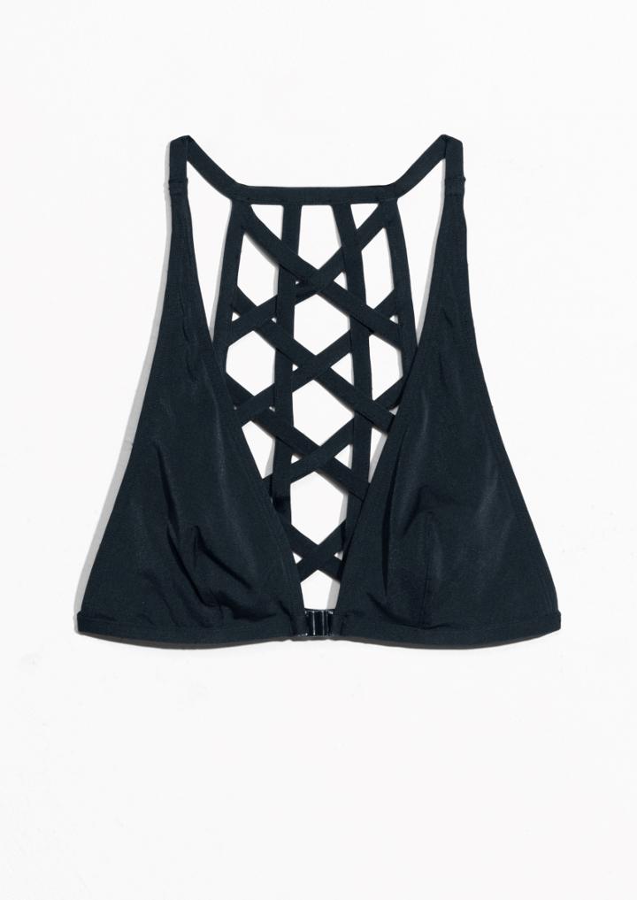 Other Stories Strap-detail Bikini Top