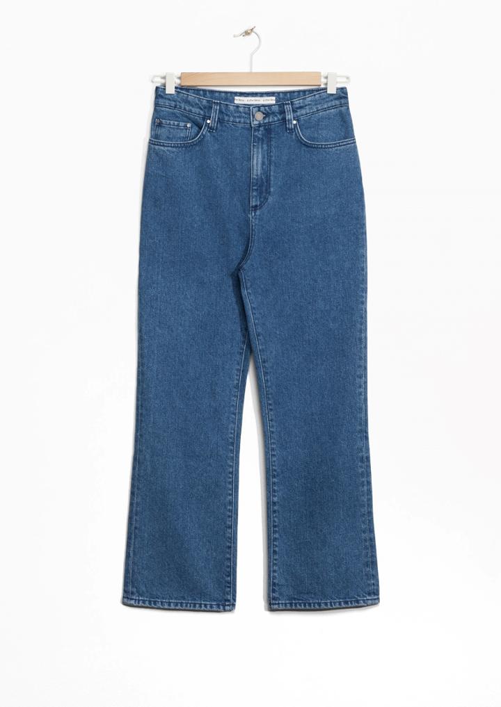 Other Stories Straigh-fit Crop Jeans