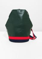 Other Stories Leather Backpack - Green