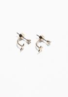Other Stories Drop Back Starlet Earrings