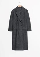Other Stories Double Breasted Wool Coat