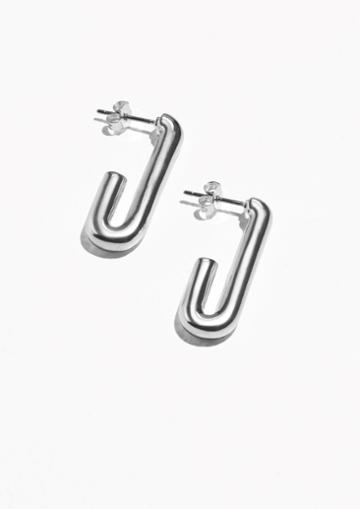 Other Stories Open Oval Hoops