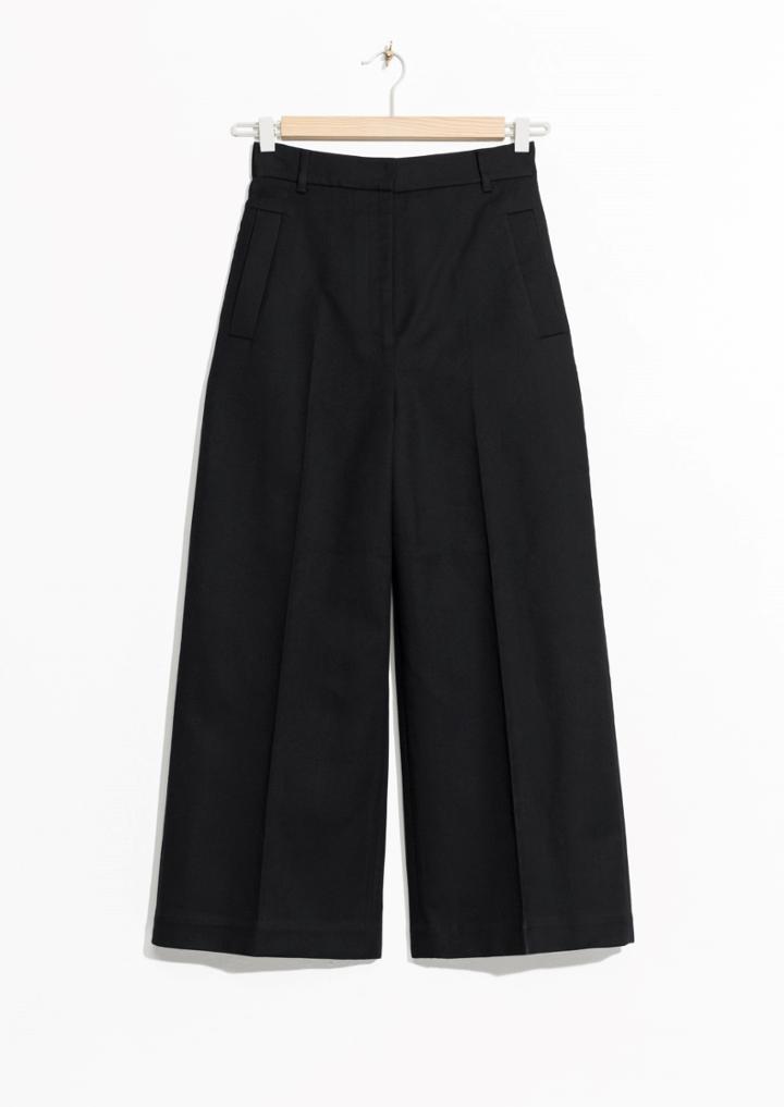 Other Stories Crease Culottes