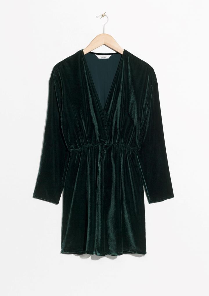 Other Stories Velvet Dress