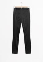 Other Stories High Waist Satin Trousers