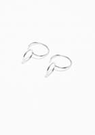 Other Stories Wire Double Hoop Earrings